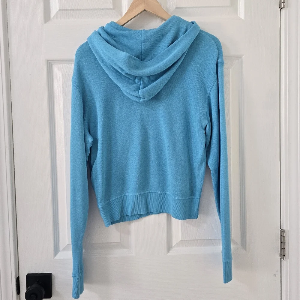 Skims French Terry Modal Classic Hoodie In Cyan Size S Nwot - Picture 6 of 6